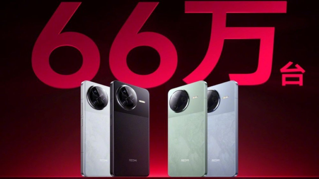 Las ventas de los Redmi K80 y K80 Pro superan los 660.000 en China