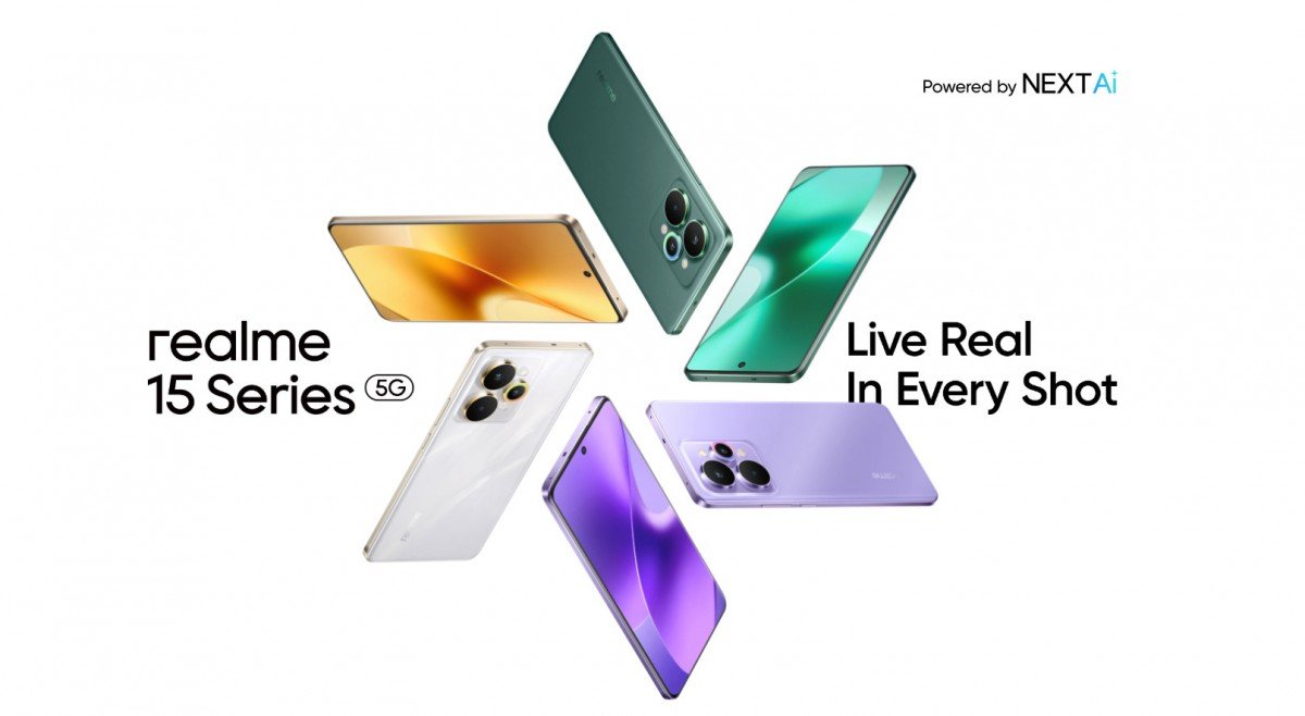 Realme renueva su gama media con los nuevos Realme 15 y 15 Pro: potencia y batería para destacar