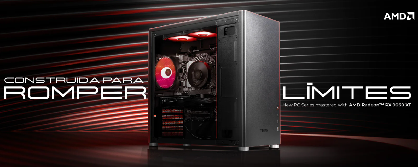 Yeyian Hussar Plus se renueva: nueva gráfica AMD RX 9060 XT y WiFi 6E por menos de 1100€