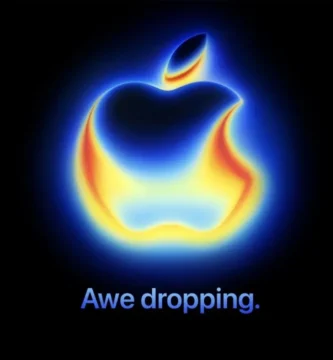 Invitación oficial de Apple para el evento del iPhone 17 con colores degradados