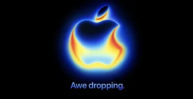Invitación oficial de Apple para el evento del iPhone 17 con colores degradados