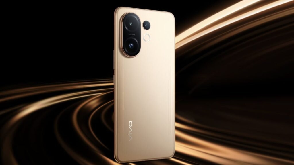 Diseño del Vivo T4 Pro en color Azul Nitro