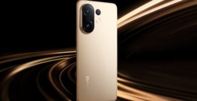 Diseño del Vivo T4 Pro en color Azul Nitro
