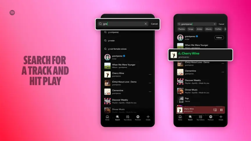 Spotify rompe su mayor barrera: ahora puedes buscar y reproducir cualquier canción gratis