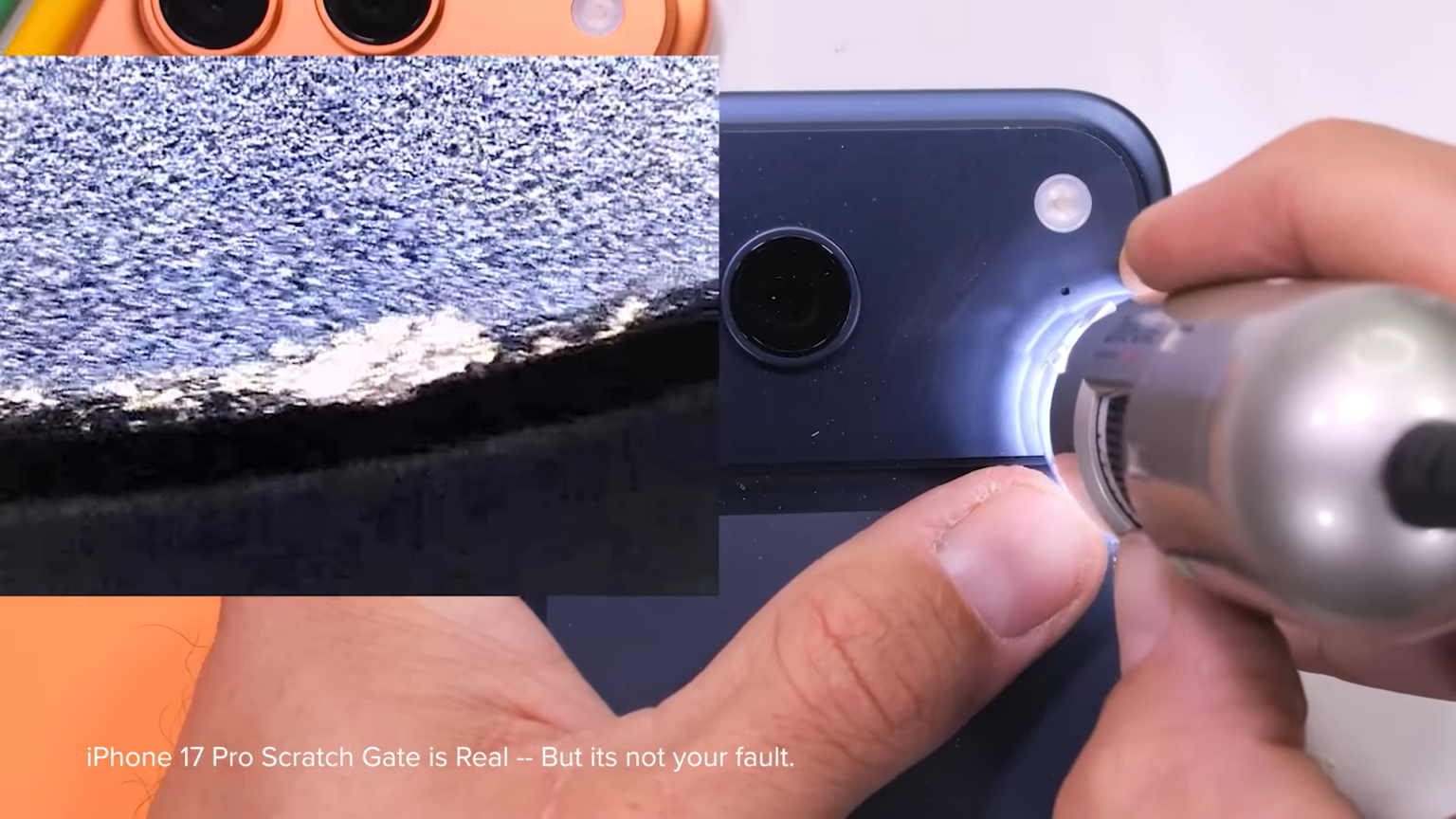 iPhone 17 Pro y el “Scratchgate”: ¿diseño elegante… pero demasiado delicado?