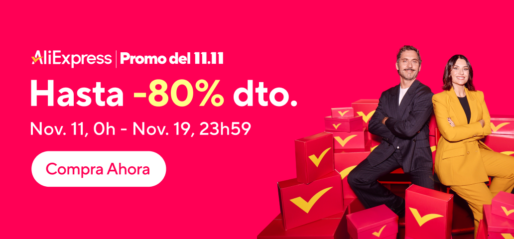 🛍️ Ofertas del 11.11 en AliExpress: los mejores descuentos del año (del 11 al 19 de noviembre)