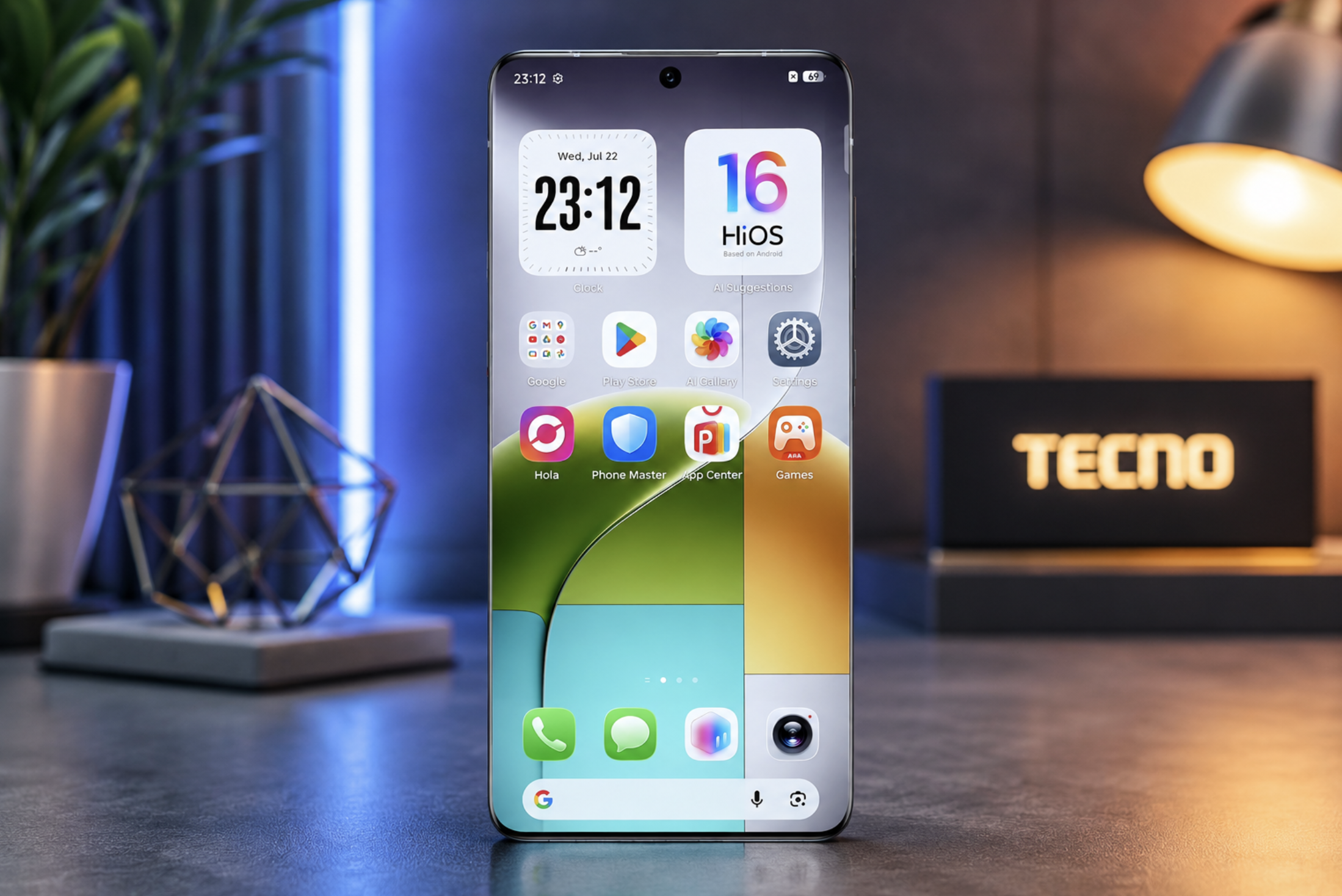Tecno muestra un sorprendente móvil conceptual con biseles de 0 mm: así es su apuesta por una pantalla totalmente inmersiva