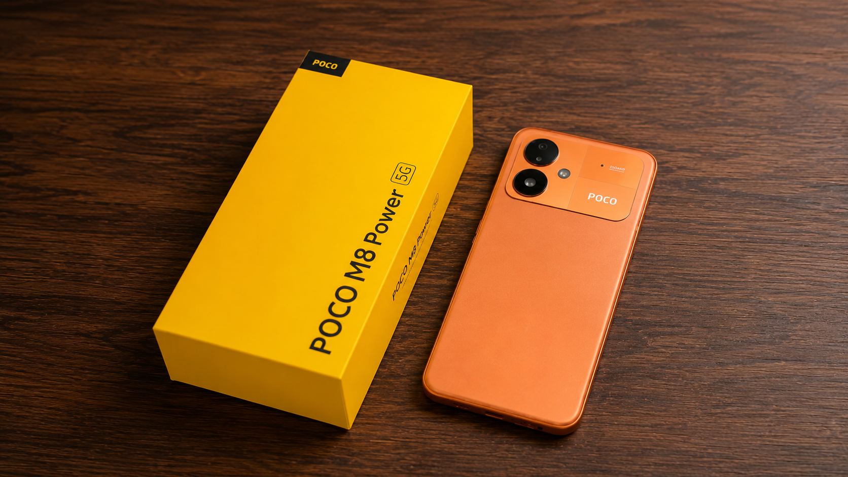 POCO M8 Power: batería de 8.000 mAh, pantalla AMOLED de 120 Hz y Android 16